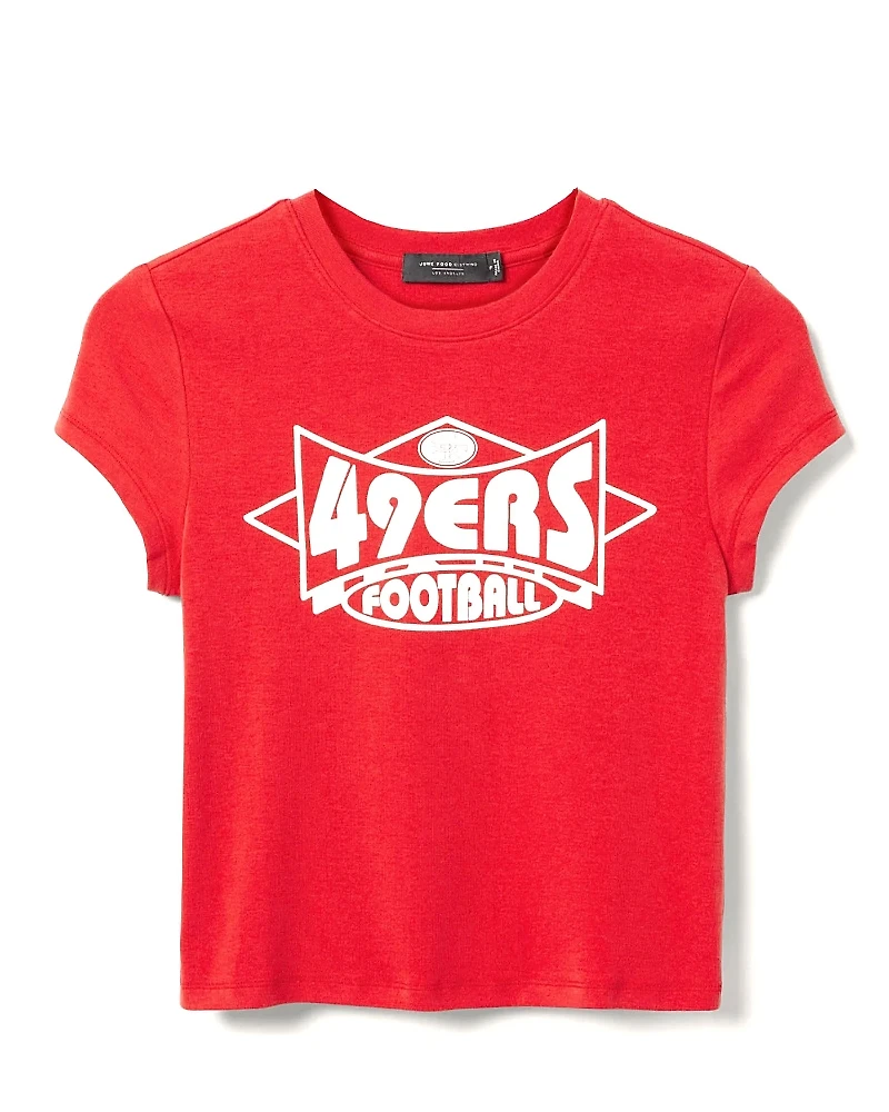 Junk Food Clothing Women's Nfl San Francisco 49ers Baby Tee