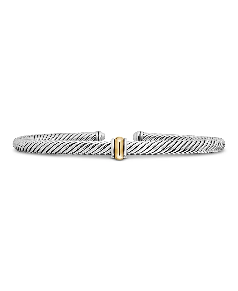 David Yurman Classic Cable Station Bracelet