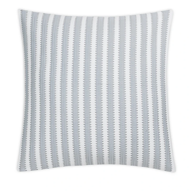 Matouk Apollo Stripe Matelasse Euro Sham