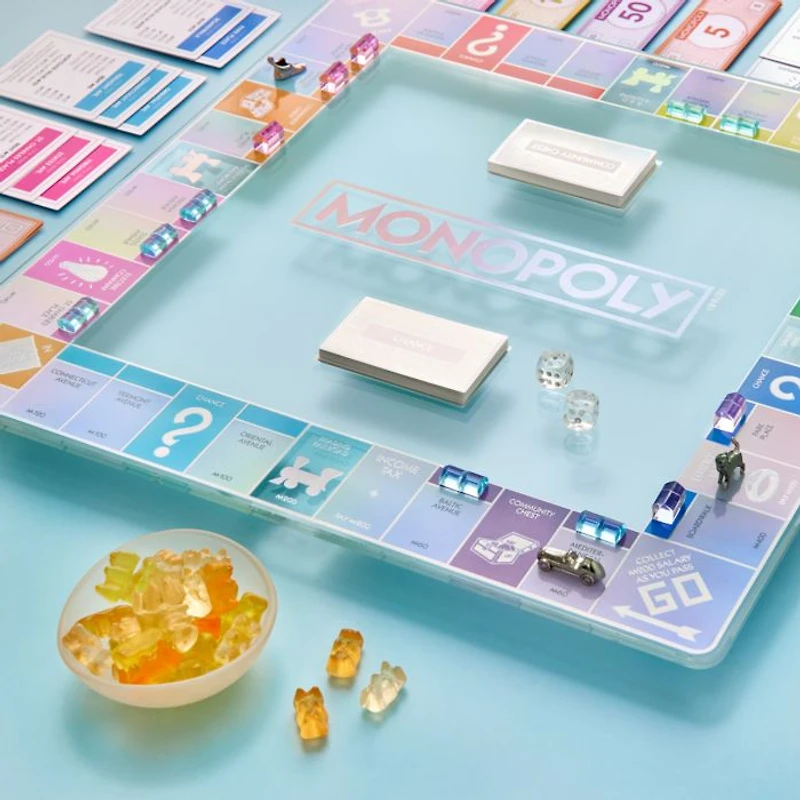 Monopoly Aura Glass Game