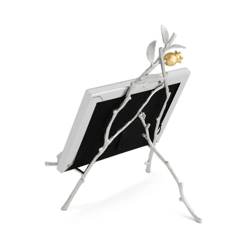 Pomegranate Silver & Gold Easel Frame