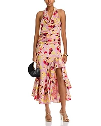 Tossed Floral Olivia Dress