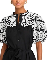 Agathe Puffed Sleeve Dress