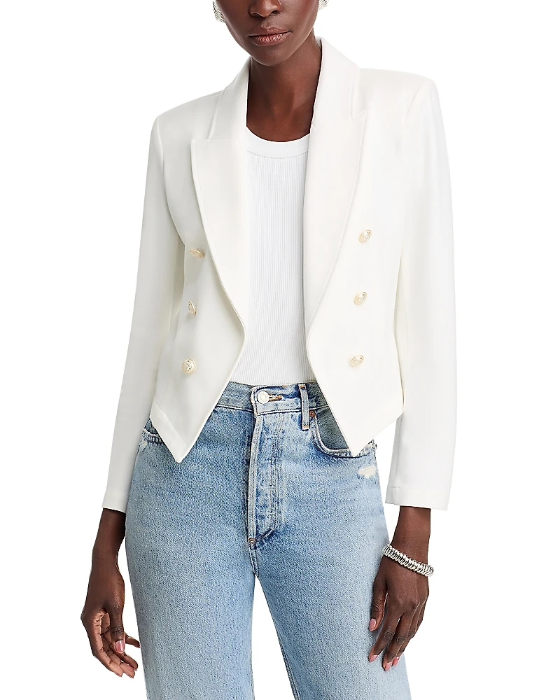 L'Agence Wayne Crop Blazer