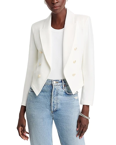 L'Agence Wayne Crop Blazer