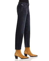 Palma High Rise Ankle Straight Jeans Medallion