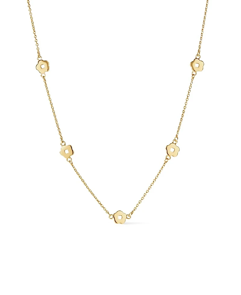 Ana Luisa Flower Station Necklace - Rowena Necklace
