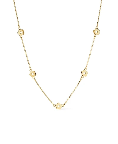 Ana Luisa Flower Station Necklace - Rowena Necklace