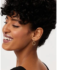 Gold Drop Earrings - Sage