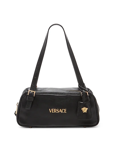Versace Tag Bowling Shoulder Bag