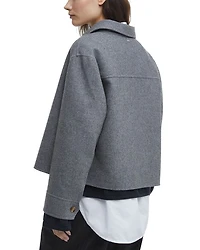 Emery Wool Blend Overshirt