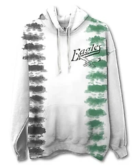 Junk Food Clothing Unisex Nfl Philadelphia Eagles Stitch Tie Dye Hoodie