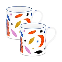 Richard Brendon To The Stars Large Mug, Set of 2