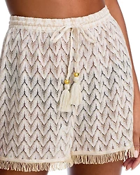 Zig Zag Mina Cover up Shorts