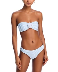 Striped Bikini Bottom - Exclusive