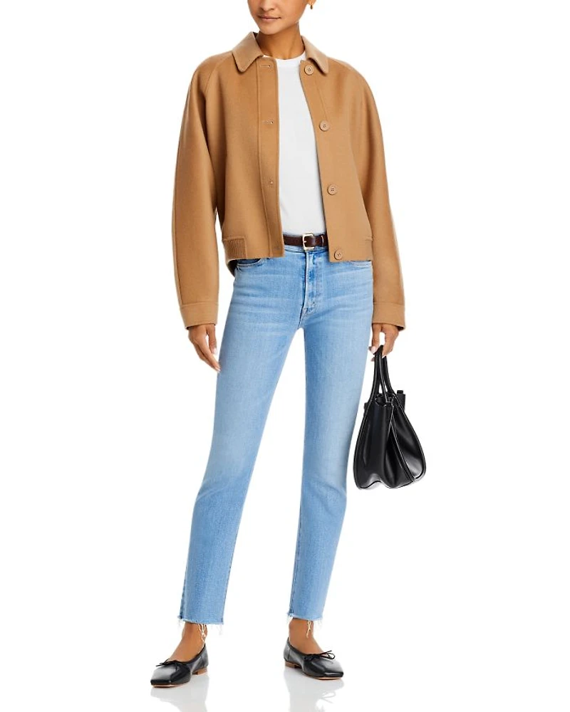 Dazzler Mid Rise Ankle Fray Jeans Blessing Disguise