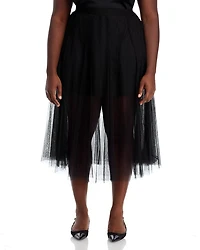 Tulle Midi Skirt - Exclusive