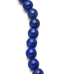 Men's Spiritual Beads Bracelet with Lapis Lazuli, 8mm