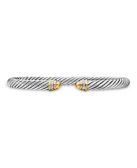 David Yurman Cable Classics Bracelet with Gold Domes & Diamonds