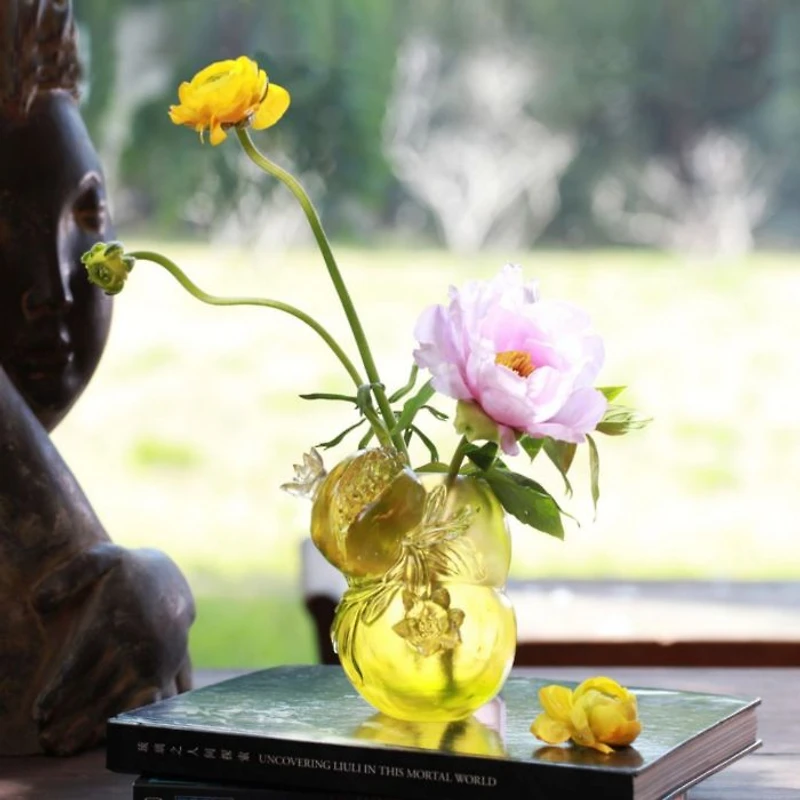 Nature, Pomegranates, Vase, Pen Holder, Talent Conquers All