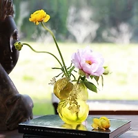 Nature, Pomegranates, Vase, Pen Holder, Talent Conquers All