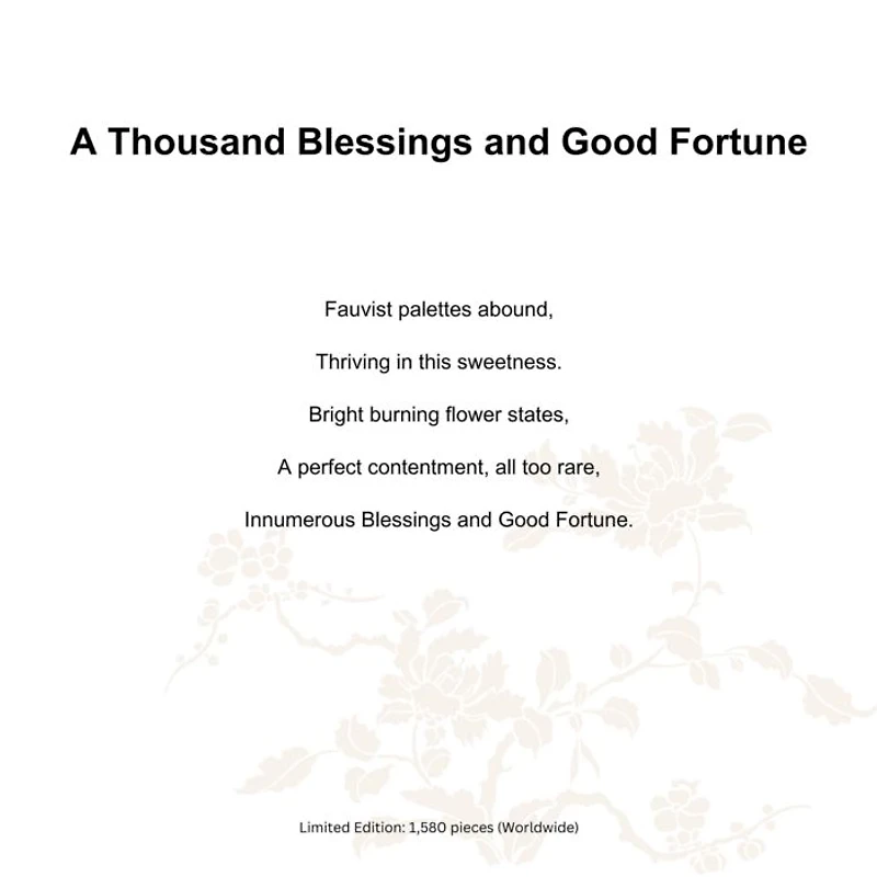 Bowl, Lychee, A Thousand Blessings and Good Fortune