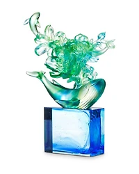 Crystal Flower Whale Journey of Kun