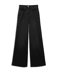 Ameria Wide Leg Jeans Black