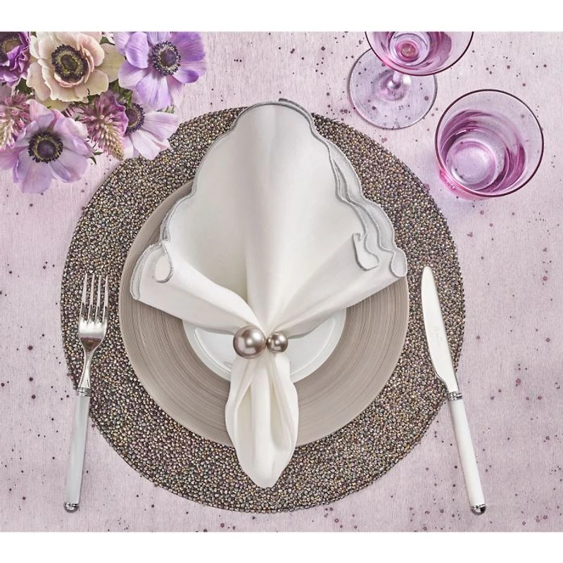 Faux-Pearl Napkin Ring