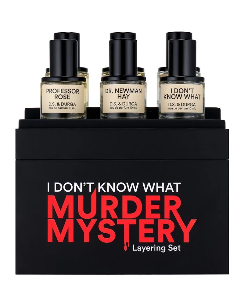 Murder Mystery Fragrance Layering Set