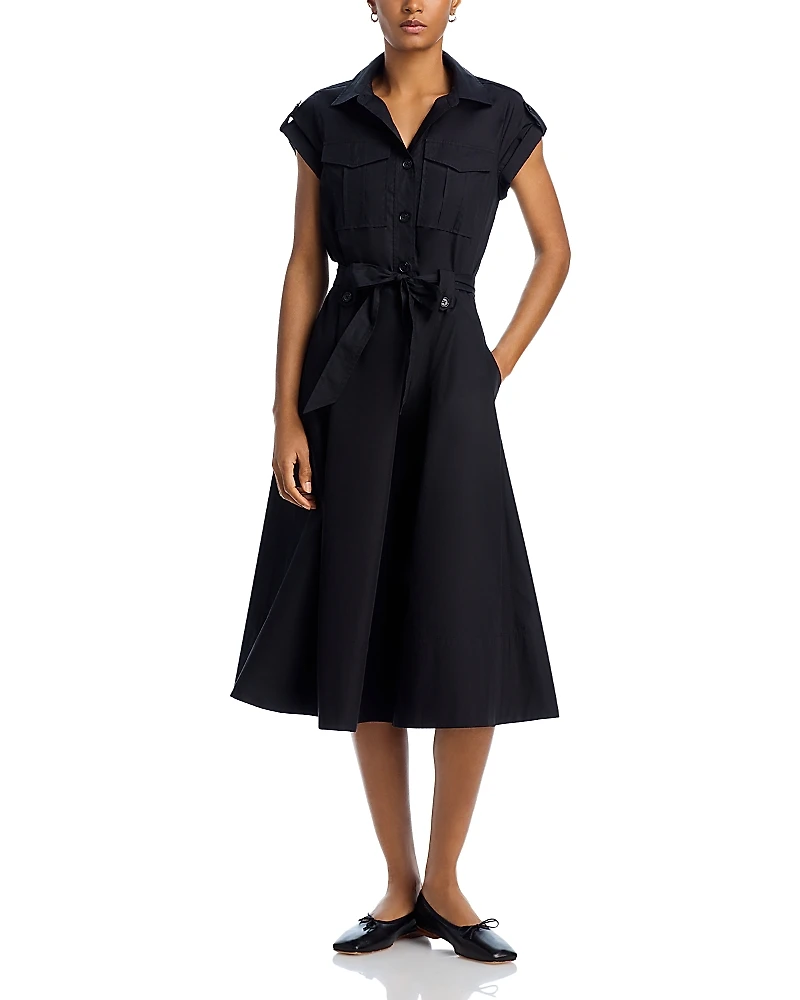 Derek Lam 10 Crosby Kayla Poplin Dress