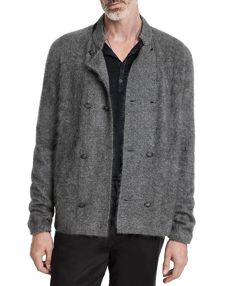 John Varvatos Adrano Double Breasted Cashmere Jacket