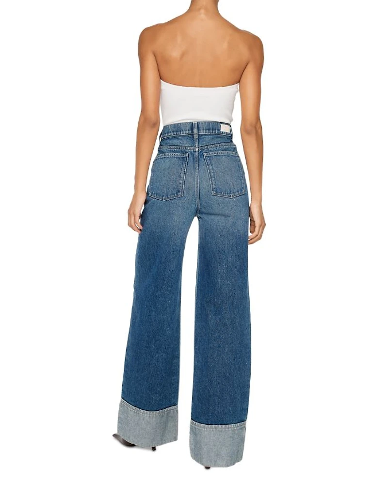 Hepburn Wide Leg High Rise Jeans Middleton