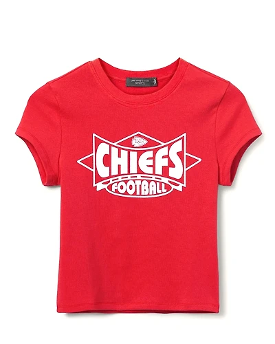 Junk Food Clothing Women's Nfl Kansas City Chiefs Baby Tee