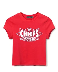 Junk Food Clothing Women's Nfl Kansas City Chiefs Baby Tee