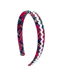 Girls' Scottie Stewart Plaid Ric Rac Headband - Little Kid, Big Kid
