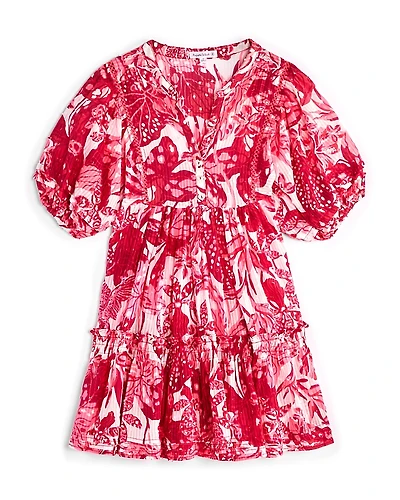 Poupette St. Barth Girls' Aria Mini Dress - Little Kid, Big Kid