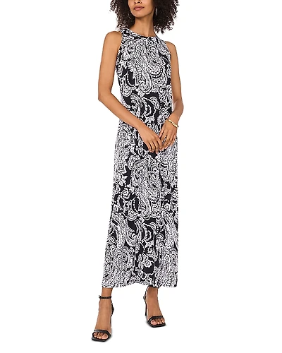 Vince Camuto Sleeveless A Line Maxi Dress
