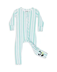 Unisex Slumber Stripes Convertible Footie - Baby