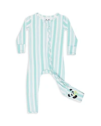 Bellabu Bear Unisex Slumber Stripes Convertible Footie - Baby