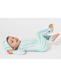 Unisex Slumber Stripes Convertible Footie - Baby