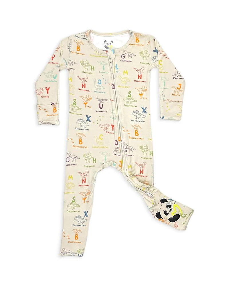 Unisex Dino ABC Convertible Footie - Baby