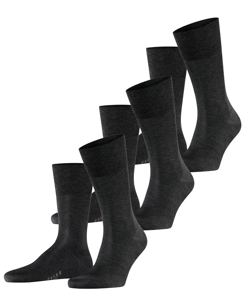Tiago Cotton Blend Solid Crew Socks