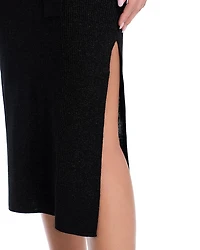 Zoelle Ribbed Turtleneck Dress