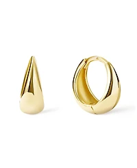 Ana Luisa Bold Huggie Hoops - Nate