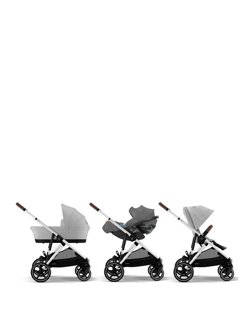Gazelle S 2 Single to Double + Cloud G Lux Travel System with Cot