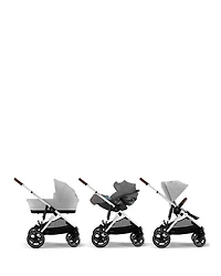 Gazelle S 2 Single to Double + Cloud G Lux Travel System with Cot