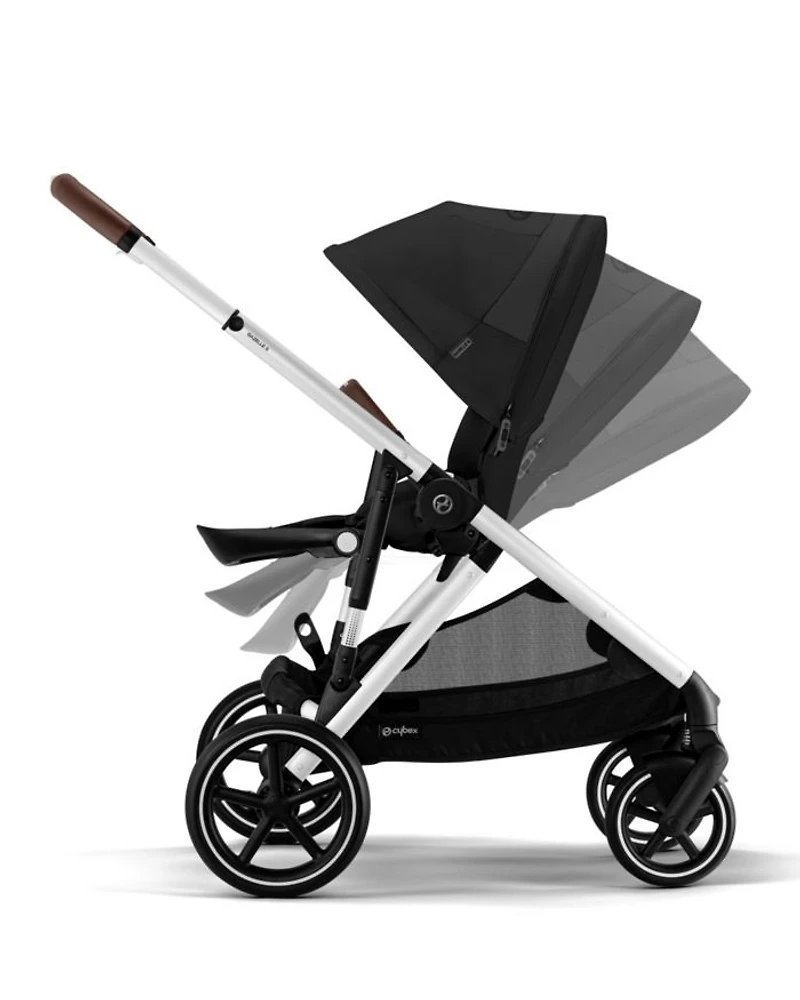 Gazelle S 2 Single to Double + Aton G Swivel Travel System with Cot