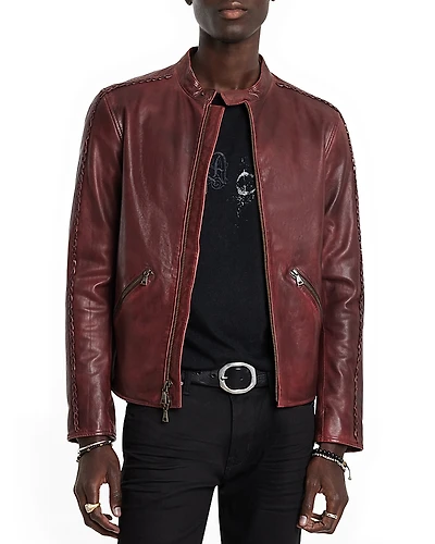 John Varvatos Reynolds Racer Jacket