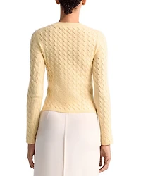 Milla Cashmere Cable Knit Sweater